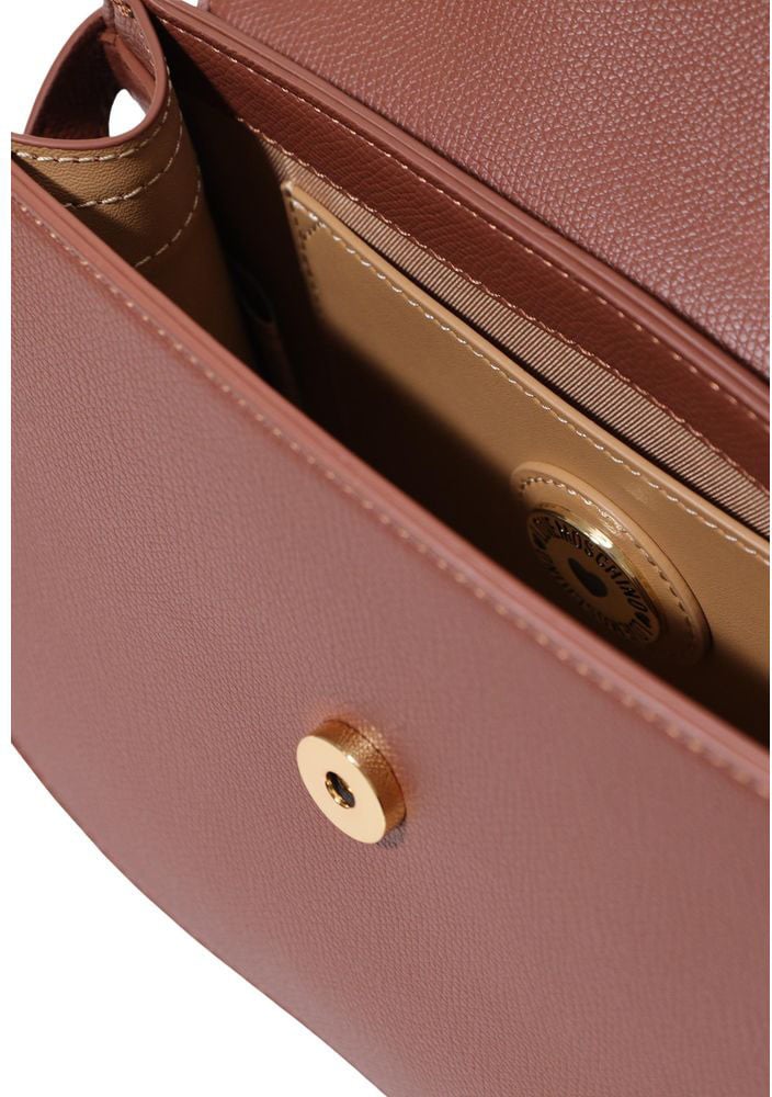 Love Moschino Brown Polyethylene Handbag Bruin