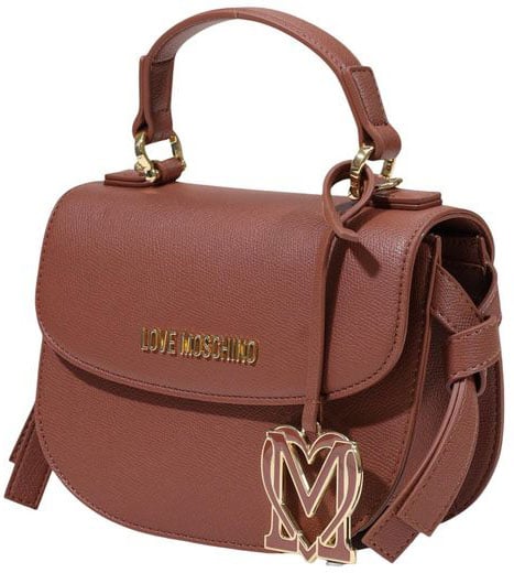 Love Moschino Brown Polyethylene Handbag Bruin