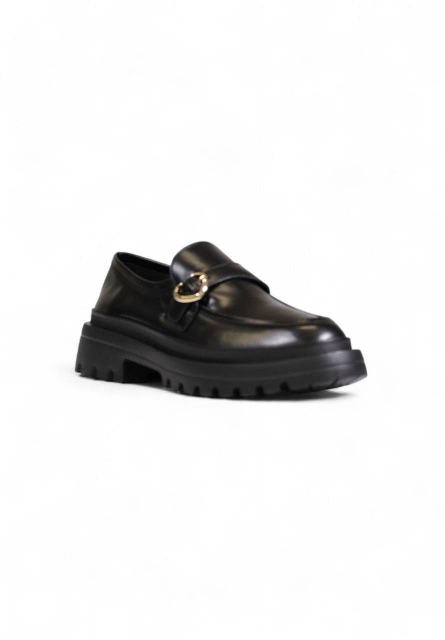 Love Moschino Love Moschino Women Moccassin Zwart