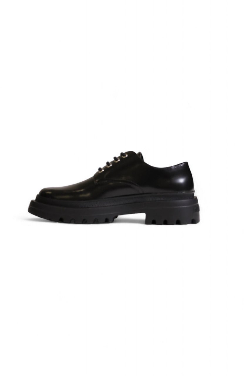 Love Moschino Love Moschino Women Lace Ups Shoes Zwart