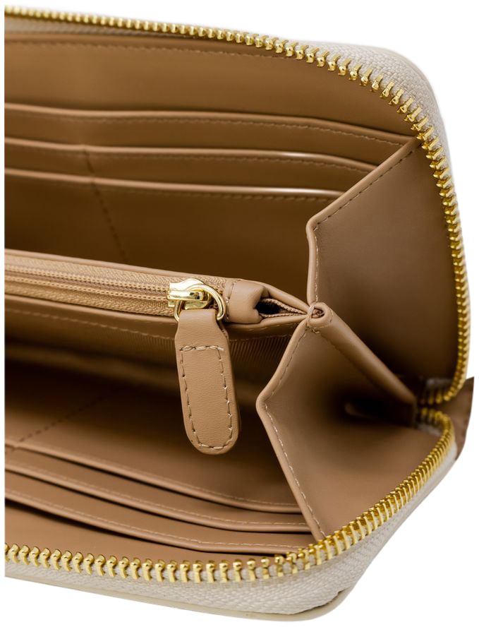 Love Moschino Love Moschino Beige Polyethylene Wallet Beige