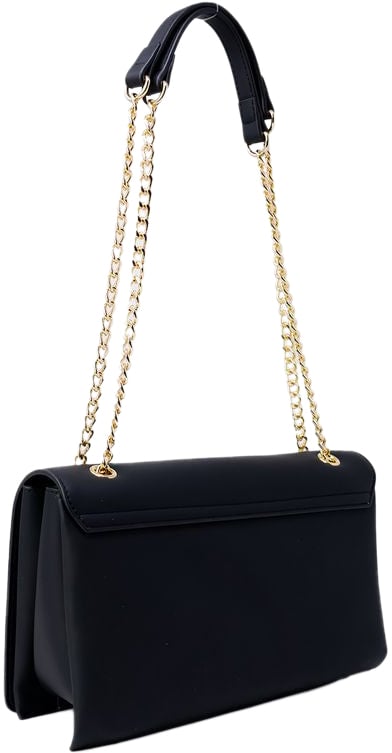 Love Moschino Love Moschino Black Polyethylene Handbag Zwart