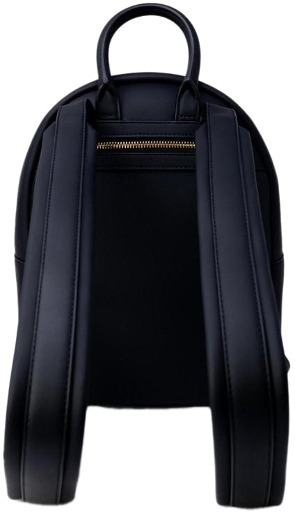 Love Moschino Love Moschino Black Polyethylene Backpack Zwart