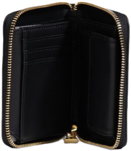 Love Moschino Love Moschino Black Polyethylene Wallet Zwart