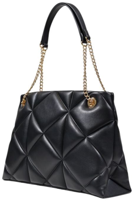 Love Moschino Love Moschino Black Polyethylene Handbag Zwart