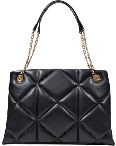 Love Moschino Love Moschino Black Polyethylene Handbag Zwart