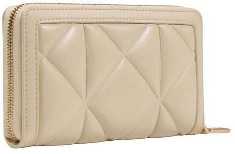 Love Moschino Cream Artificial Leather Wallet Beige