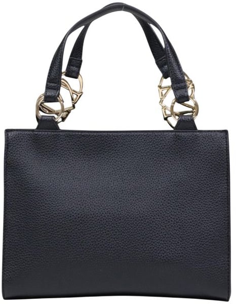 Love Moschino Love Moschino Black Polyethylene Handbag Zwart