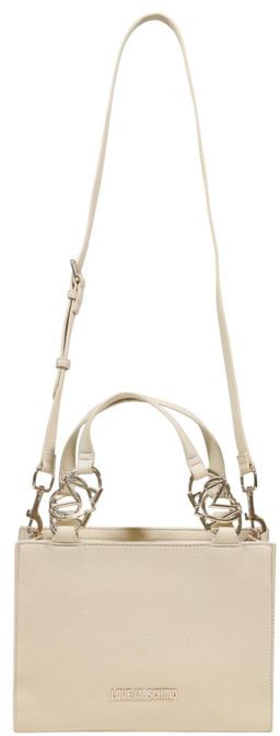 Love Moschino Love Moschino Beige Polyethylene Handbag Beige