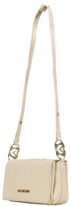 Love Moschino Love Moschino Beige Polyethylene Handbag Paars