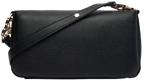 Love Moschino Love Moschino Black Polyethylene Handbag Zwart