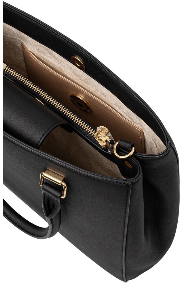 Love Moschino Love Moschino Bicolor Polyethylene Handbag Paars