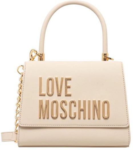 Love Moschino Love Moschino Beige Polyethylene Handbag Geel