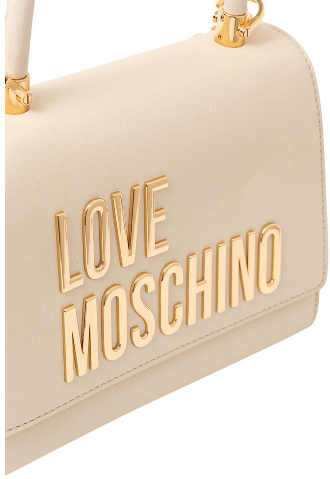 Love Moschino Love Moschino Beige Polyethylene Handbag Geel