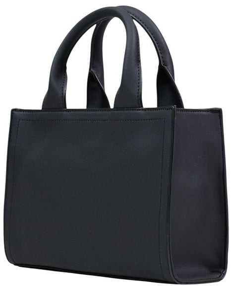 Love Moschino Love Moschino Black Polyethylene Handbag Zwart