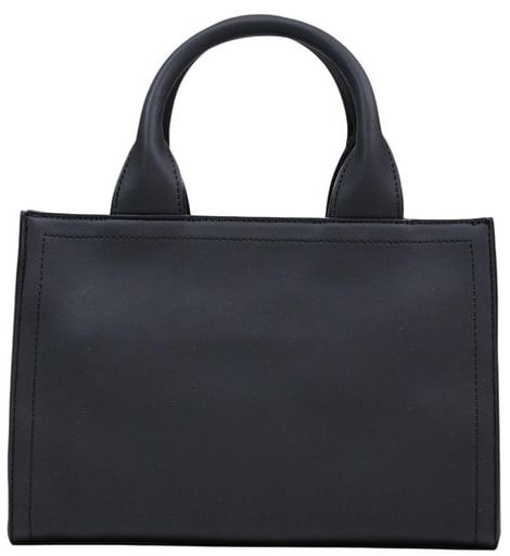 Love Moschino Love Moschino Black Polyethylene Handbag Zwart