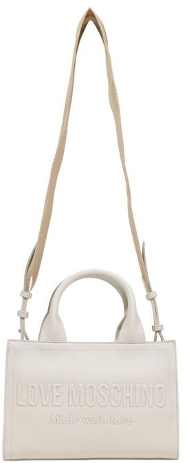 Love Moschino Love Moschino Beige Polyethylene Handbag Beige