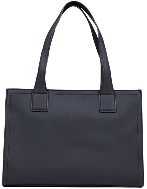 Love Moschino Love Moschino Black Polyethylene Handbag Zwart