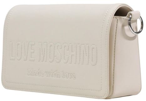 Love Moschino Love Moschino Beige Polyethylene Handbag Roze