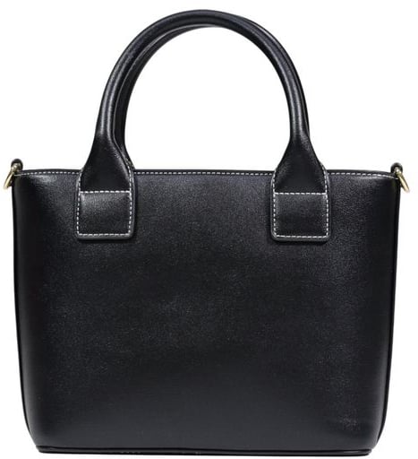 Love Moschino Love Moschino Black Polyethylene Handbag Zwart