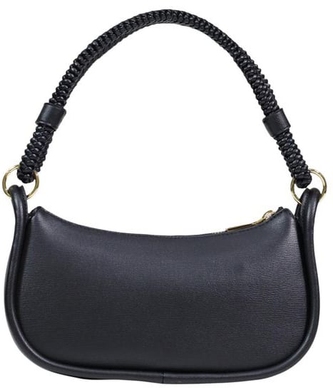 Love Moschino Love Moschino Black Polyethylene Handbag Zwart