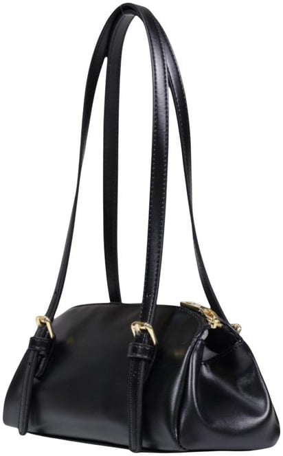 Love Moschino Love Moschino Black Polyethylene Handbag Zwart