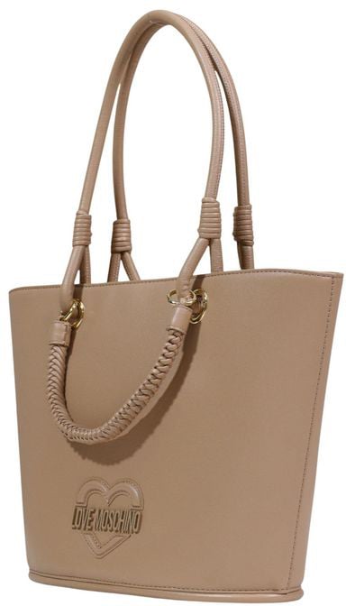 Love Moschino Love Moschino Beige Polyethylene Handbag Beige