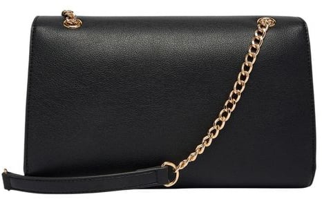 Love Moschino Love Moschino Black Polyethylene Handbag Zwart