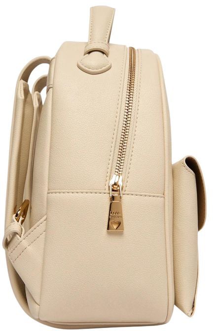 Love Moschino Love Moschino Beige Polyethylene Backpack Beige