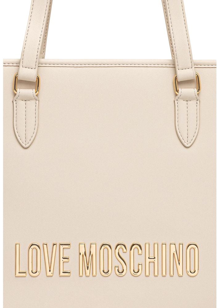 Love Moschino Love Moschino Beige Polyethylene Handbag Beige