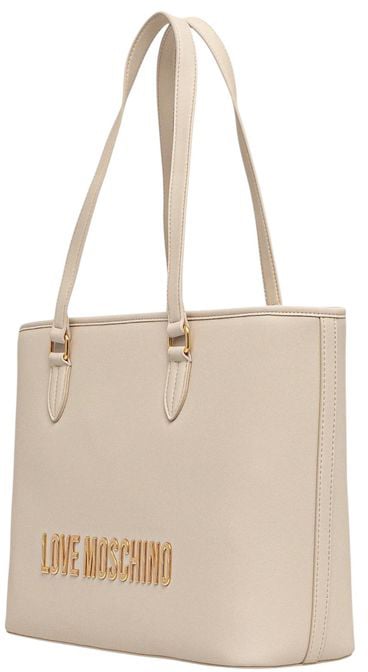Love Moschino Love Moschino Beige Polyethylene Handbag Beige