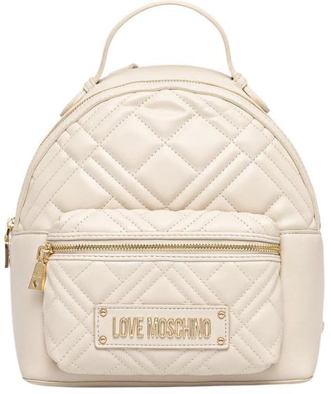 Love Moschino Love Moschino Beige Polyethylene Backpack Beige