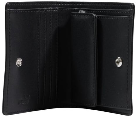 Love Moschino Love Moschino Black Polyethylene Wallet Zwart