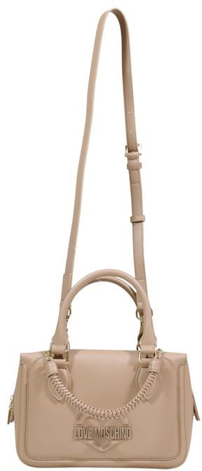 Love Moschino Love Moschino Beige Polyethylene Handbag Geel