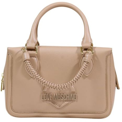 Love Moschino Love Moschino Beige Polyethylene Handbag Geel