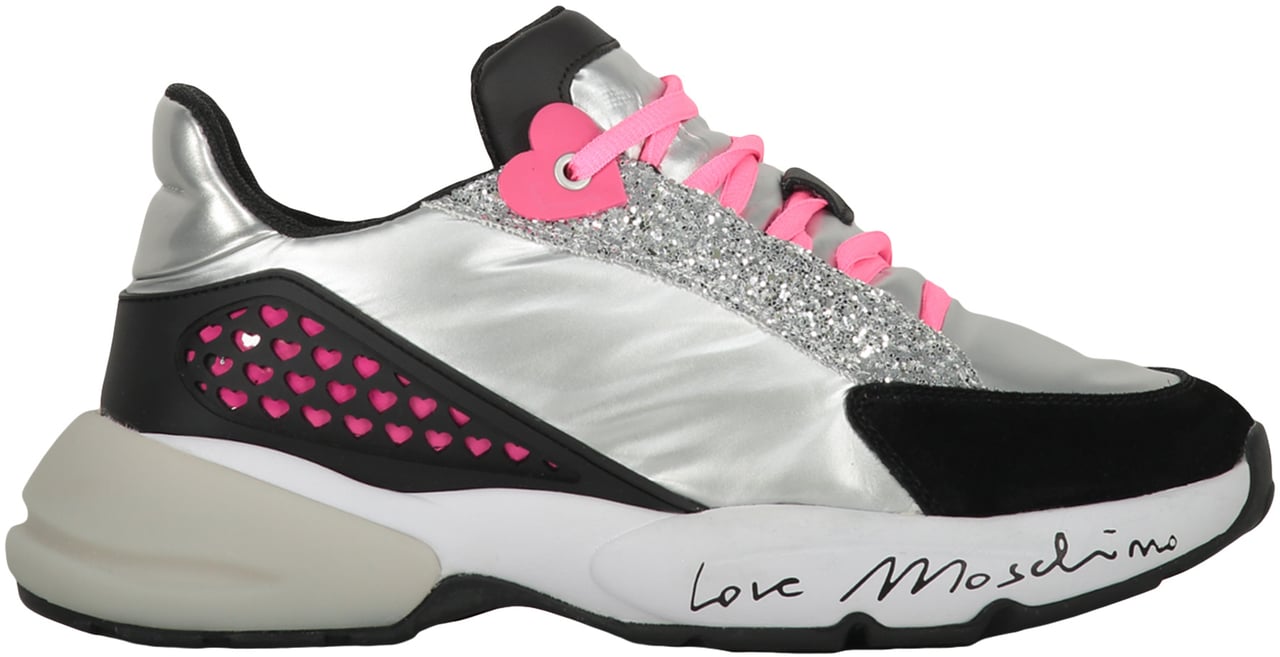 Love Moschino Low-top sneakers Zilver