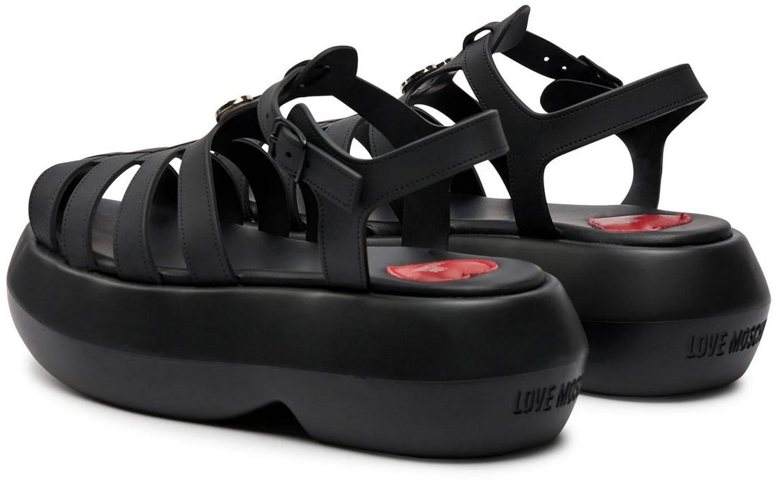 Love Moschino Sandals Black Zwart