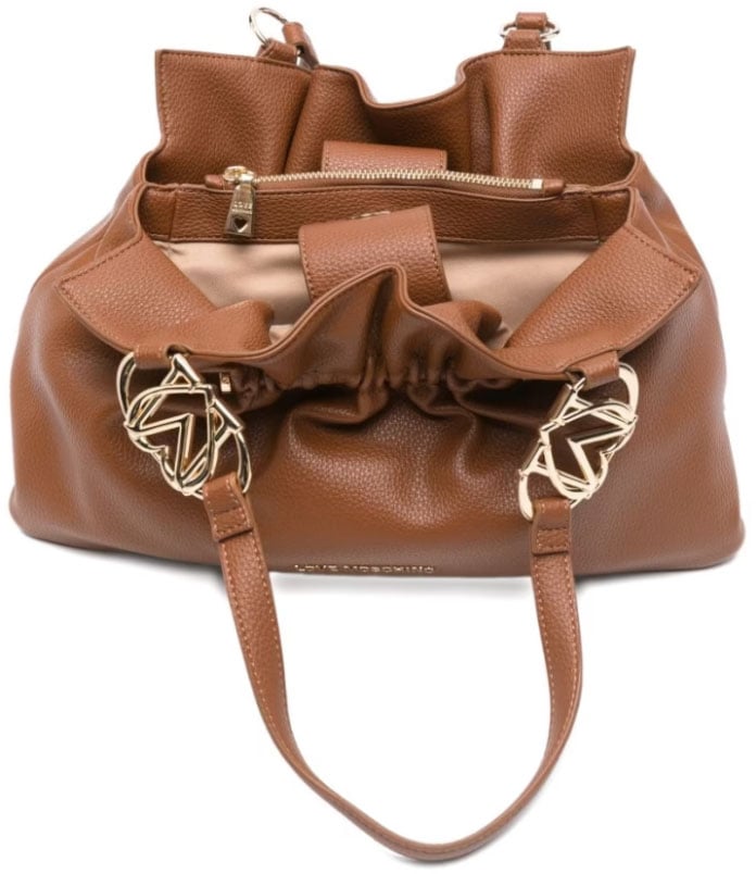 Love Moschino Bags Leather Brown Bruin