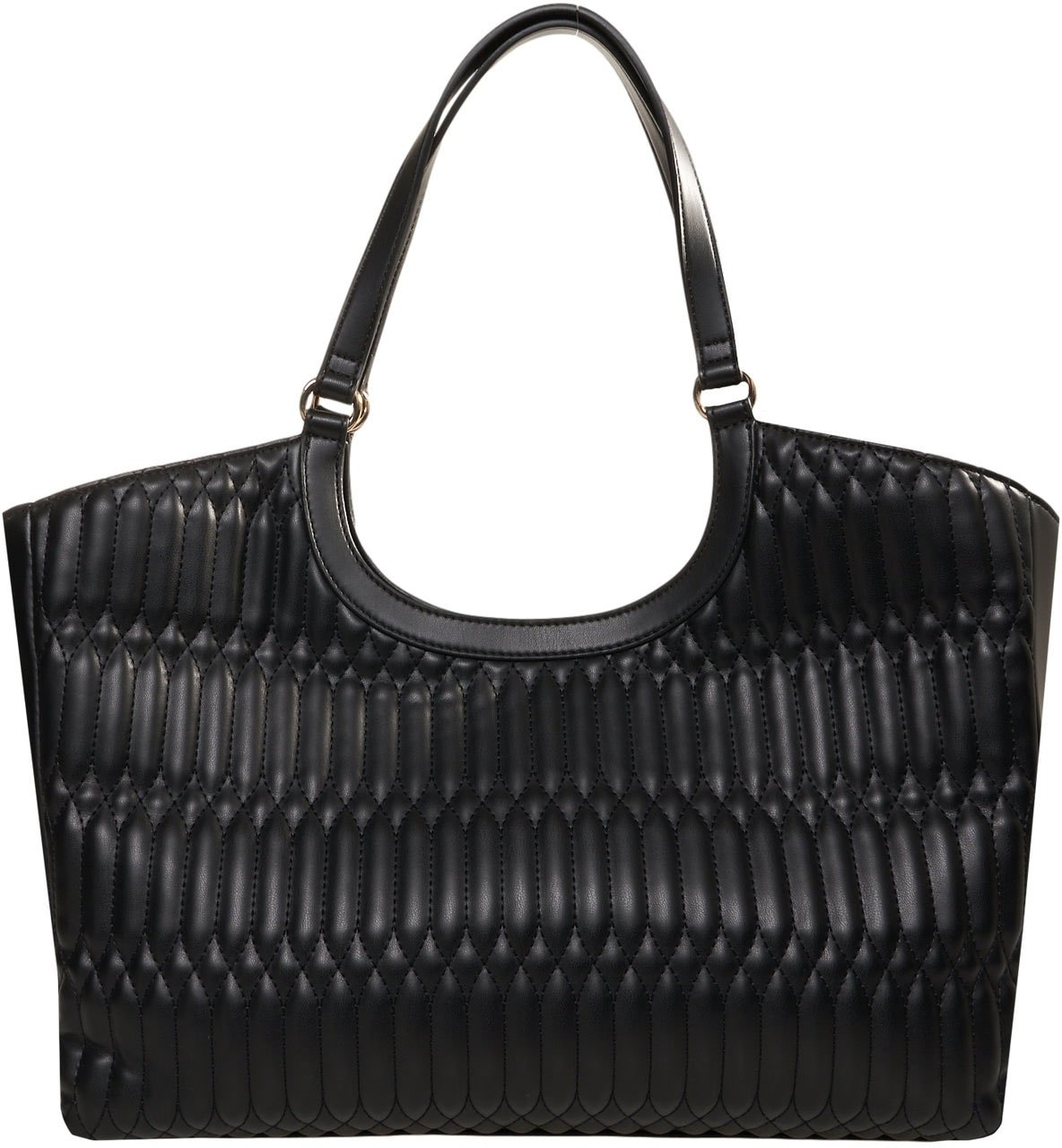 Love Moschino Quilted shopper Zwart