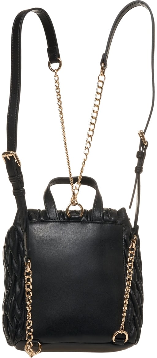 Love Moschino Quilted backpack Zwart