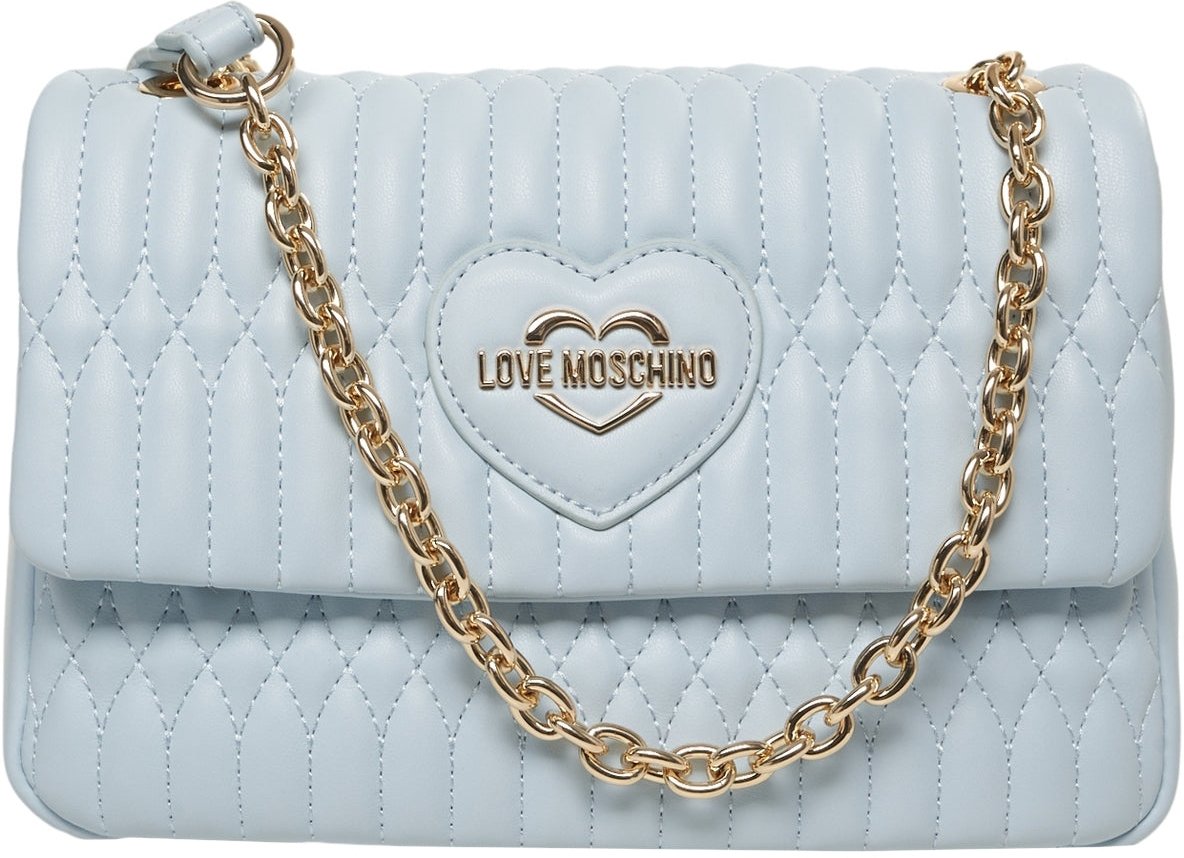 Love Moschino Quilted shoulder bag Blauw