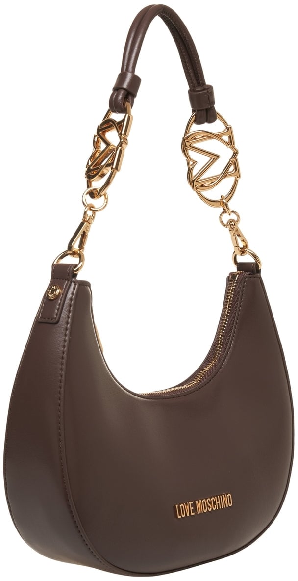 Love Moschino Faux leather handbag Bruin