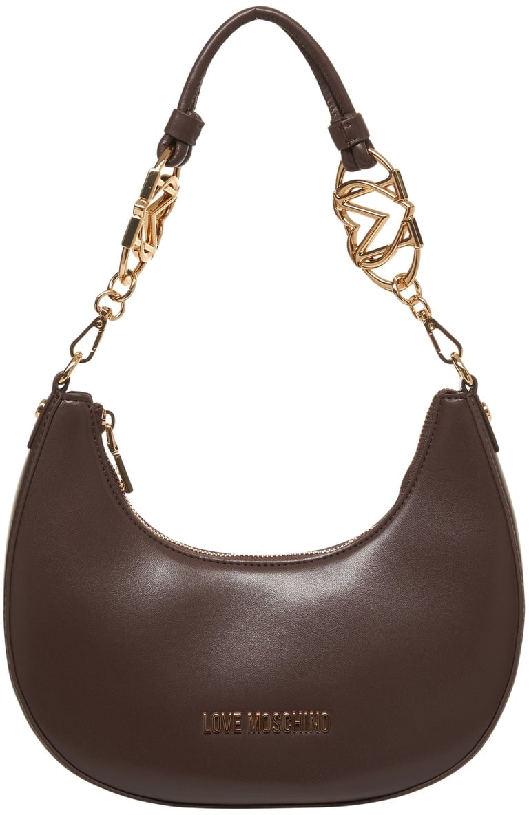 Love Moschino Faux leather handbag Bruin