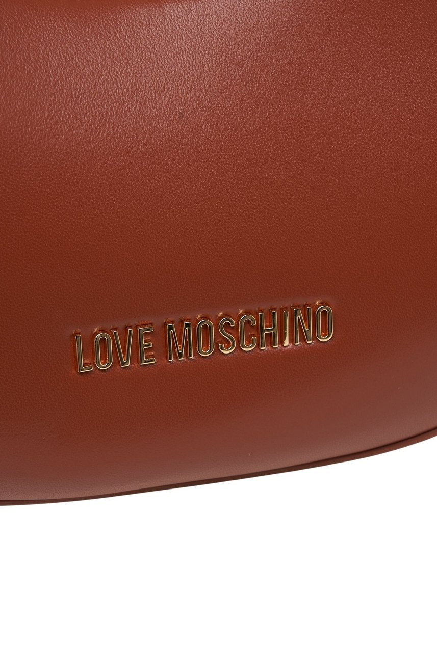 Love Moschino Faux leather handbag Bruin