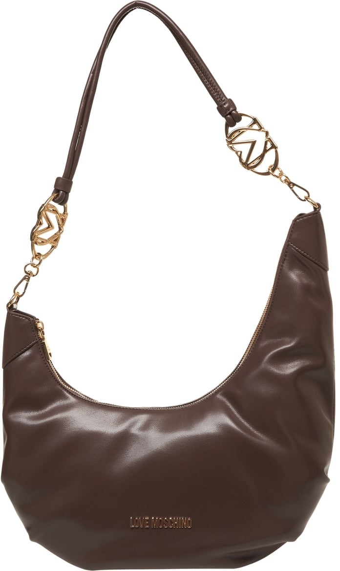 Love Moschino Handbag with logo detail Bruin