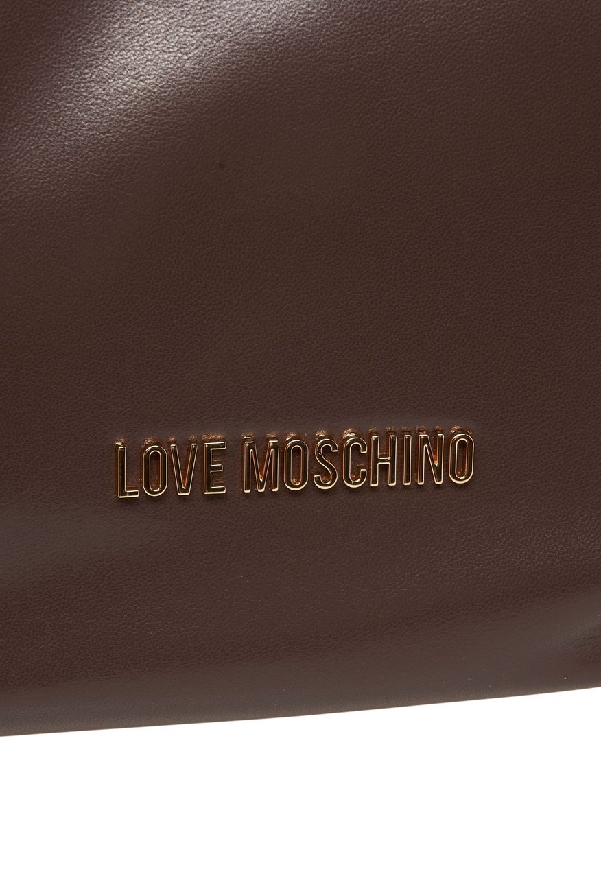 Love Moschino Handbag with logo detail Bruin