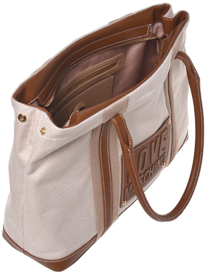 Love Moschino Bags Naturalecuoio Bruin