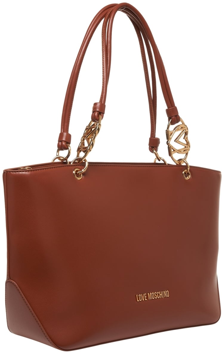 Love Moschino Handbag with logo details Bruin
