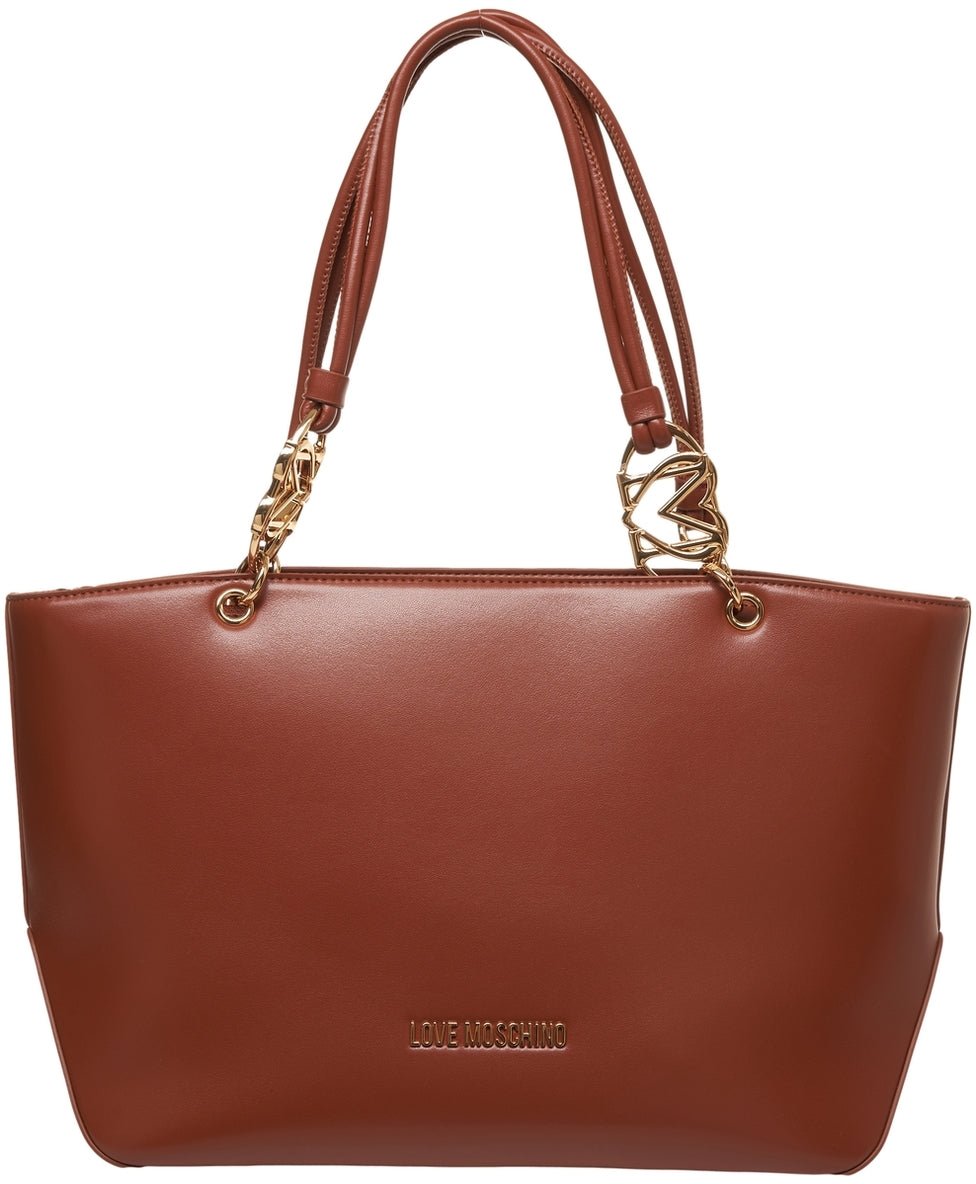 Love Moschino Handbag with logo details Bruin
