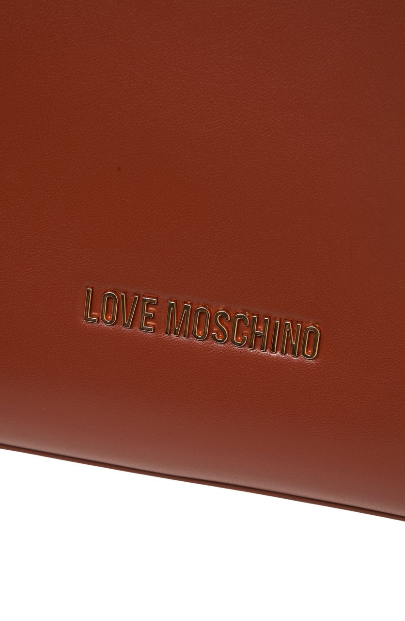 Love Moschino Handbag with logo details Bruin